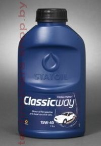 Statoil ClassicWay 15W-40 (1 л) 3756 Минеральное моторное масло (Норвегия) - фото